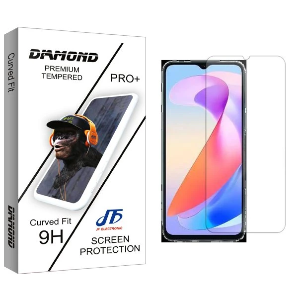 محافظ صفحه نمایش جی اف مدل Diamond مناسب برای گوشی موبایل آنر X6a