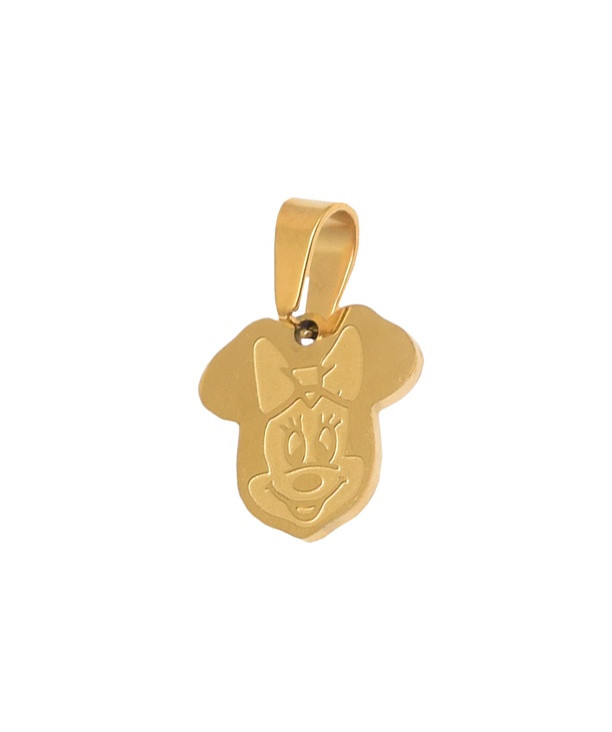 آویز گردنبند دخترانه دلنار گالری مدل مینی موس