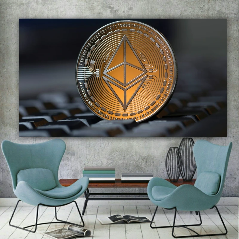 تابلو بوم طرح ارز دیجیتال (اتریوم) مدل SDB2020