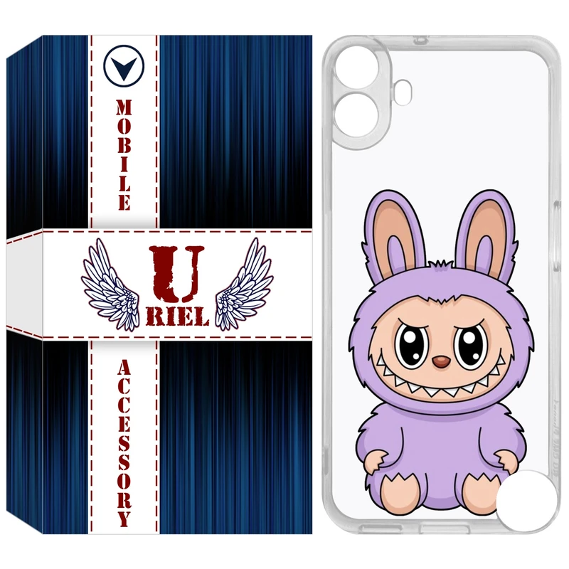 کاور یوریل مدل Clear کد 130 طرح لبوبو Labubu مناسب برای گوشی موبایل ناتینگ فون Nothing CMF Phone 1