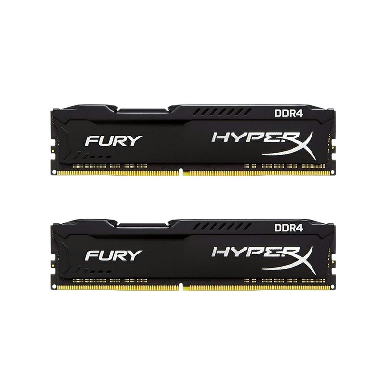 رم دسکتاپ DDR4 دو کاناله 3000 مگاهرتز CL16 هایپرایکس مدل FURY ظرفیت 16 گیگابایت