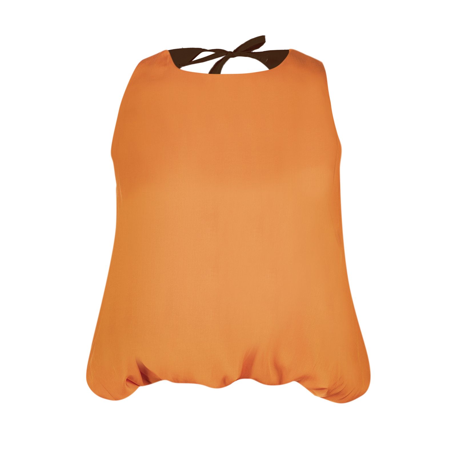 تاپ زنانه سرژه مدل 202629 رنگ نارنجی -  - 1