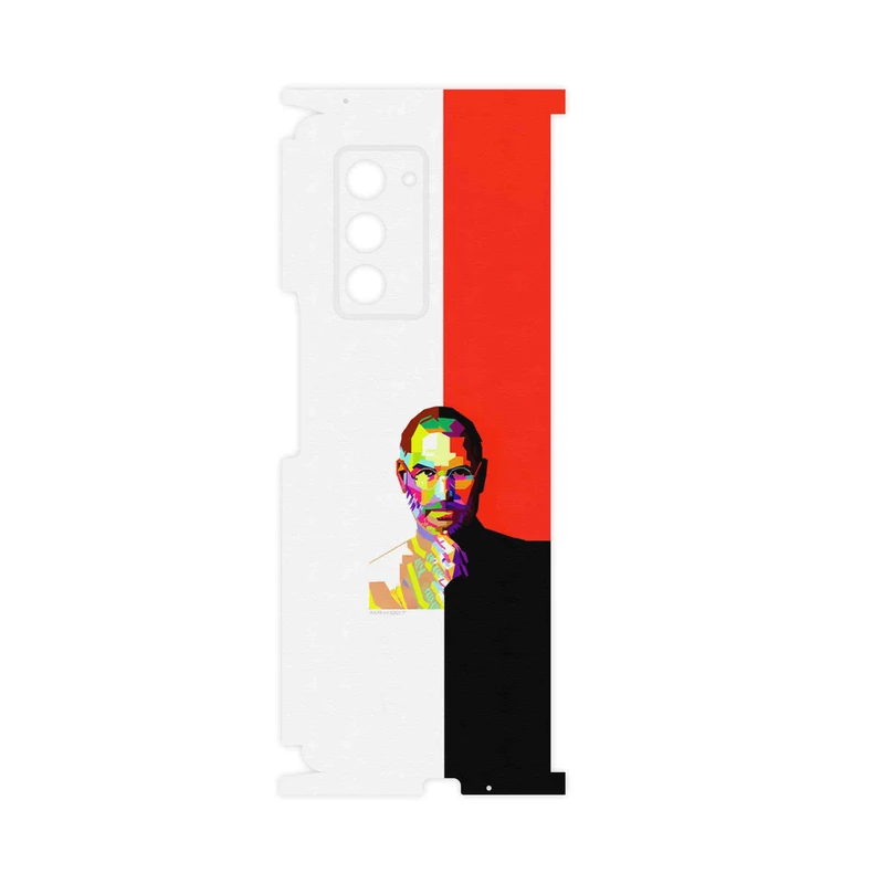 برچسب پوششی ماهوت مدل Collage of Steve Jobs 1-FullSkin مناسب برای گوشی موبایل سامسونگ Galaxy Z FOLD 2