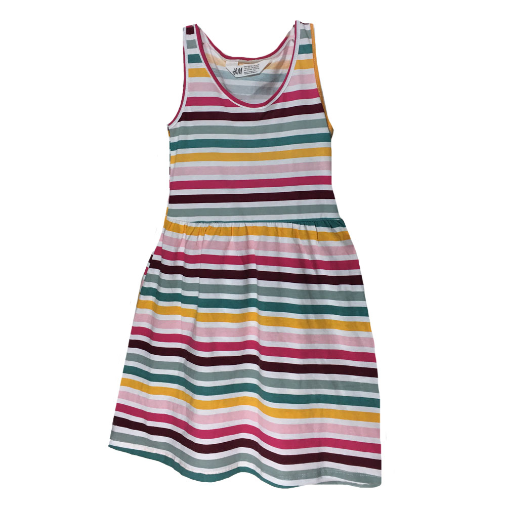 پیراهن دخترانه اچ اند ام مدل 0743204