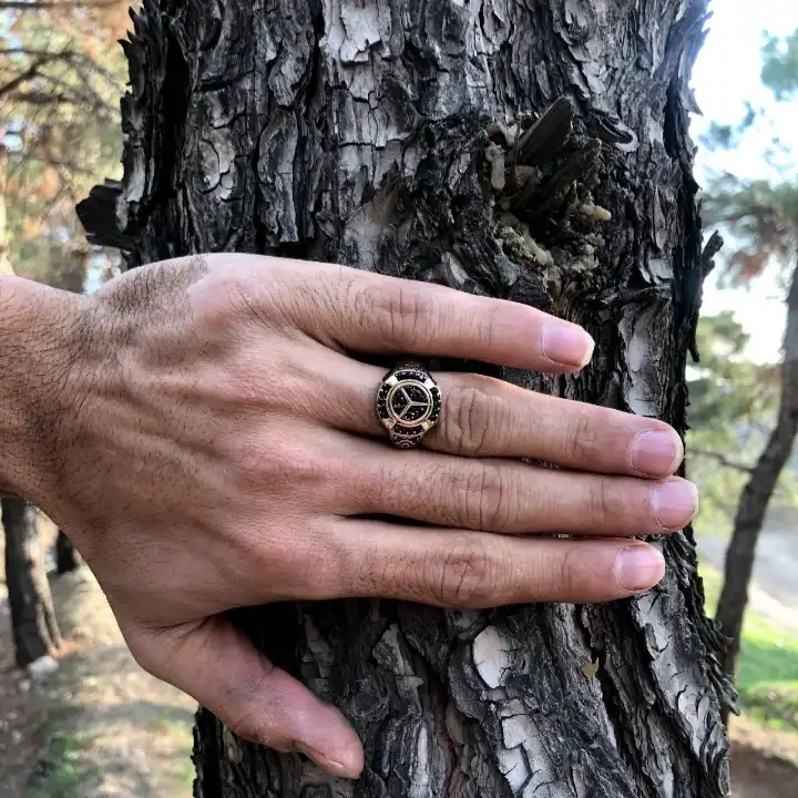 انگشتر مردانه مدل Rk