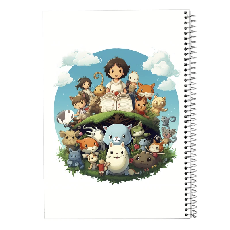 دفتر نقاشی 50 برگ مدوپد مدل Ghibli کد DF2385