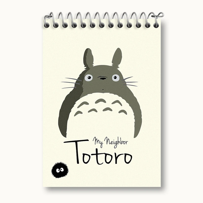 دفتر یادداشت 50 برگ خندالو طرح انیمه توتورو (Totoro) کد N2118