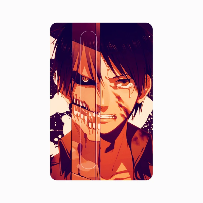 استیکر کارت پیکسل میکسل مدل انیمه اتک ان تایتان ارن و شمشیر کد D3