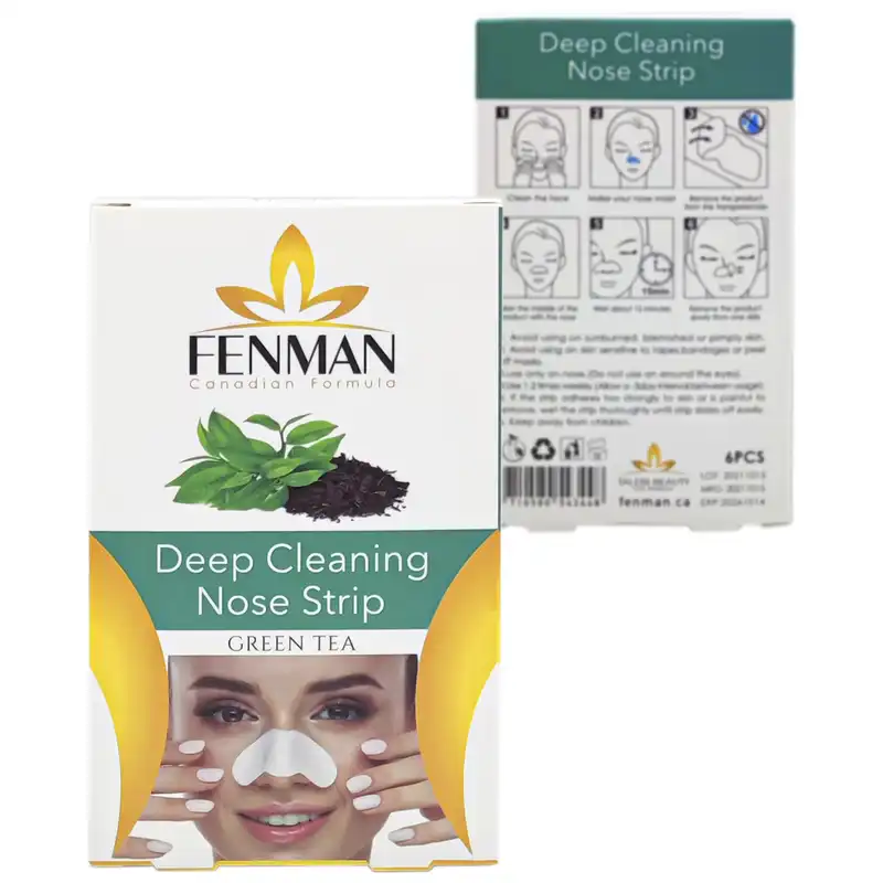 چسب‌ پاک کننده بینی مدل Green Tea بسته 6 عددی