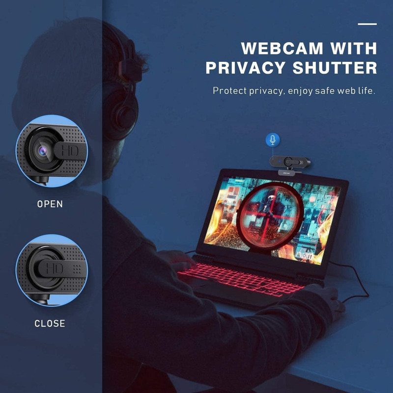 وب کم جلی کامب مدل Streaming FHD Auto Focus 3