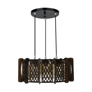 چراغ آویز مدل 3 شعله گرد کلاسیک