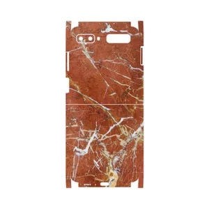 MAHOOT Red Marble-FullSkin Cover Sticker for Samsung Galaxy Z Flip