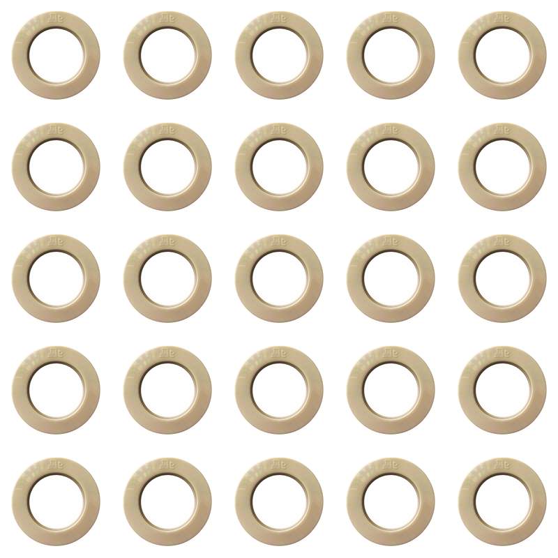 حلقه پرده مدل پانچ بسته 25 عددی