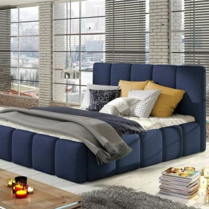 تخت‌خواب چوب یک و نیم نفره مدل چیترا سایز 140 * 200 سانتی‌متر