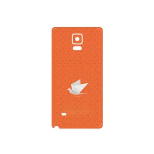 MAHOOT Minimalist origami bird Cover Sticker for Samsung Galaxy Note 4