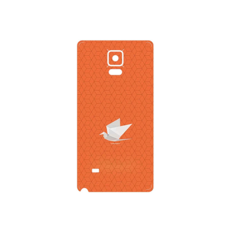 برچسب پوششی ماهوت مدل Minimalist origami bird مناسب برای گوشی موبایل سامسونگ Galaxy Note 4