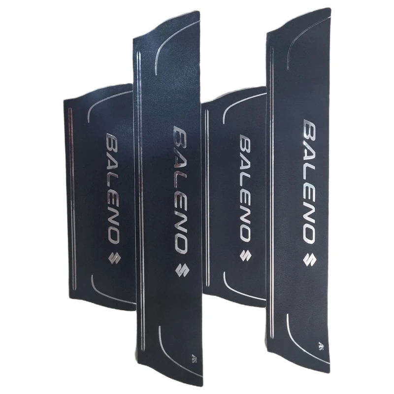 برچسب پارکابی خودرو امیران اسپرت طرح چرم کد 2025084 مناسب برای سوزوکی بالنو مجموعه 4 عددی