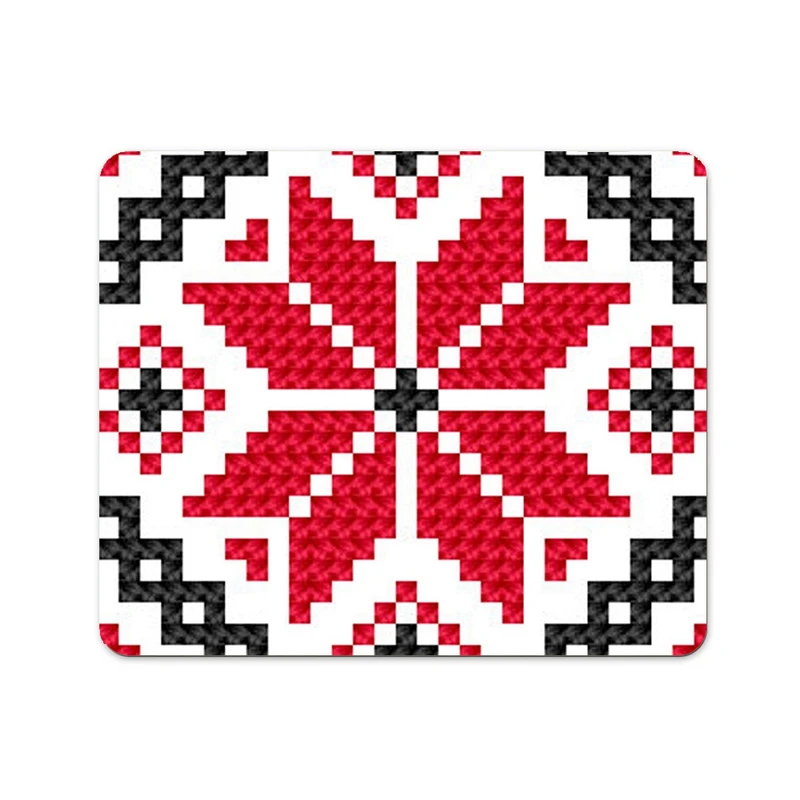 ماوس پد پاد آفرین طرح گل کد 878 سایز 19*24 سانتی متر 