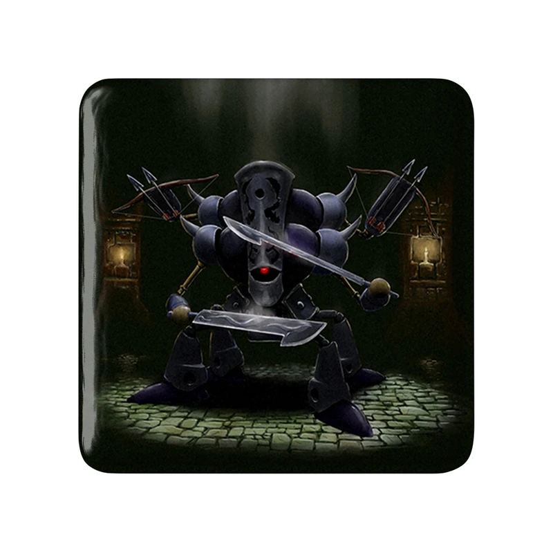 پیکسل خندالو طرح بازی دراگون کوئست (Dragon Quest) مدل مربعی کد 35190