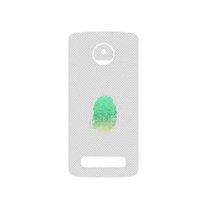MAHOOT Minimal Fingerprint Cover Sticker for Motorola Moto Z Play