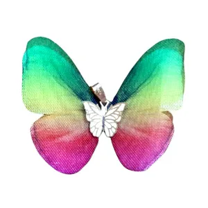 آویز گردنبند طلا 18 عیار زنانه مدل پروانه کد K35