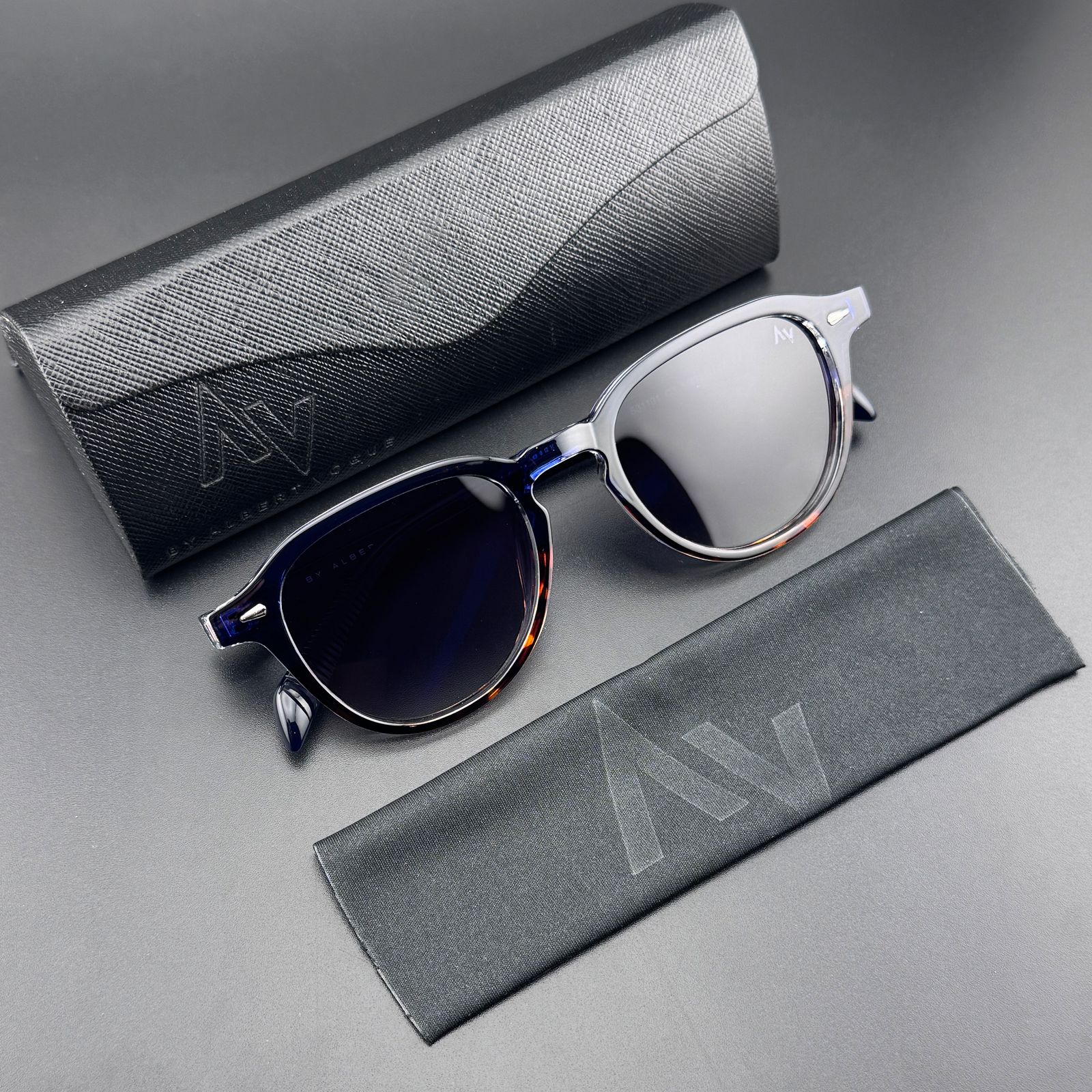 عینک آفتابی آلبرت وگ مدل S31101C3 Acetate Avantgarde Visionary -  - 8