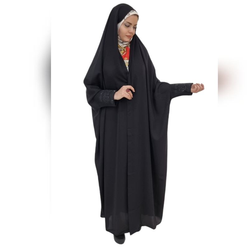 چادر صدفی چادر سرای محسن مدل مچ گلدوزی ندا کد 6893136