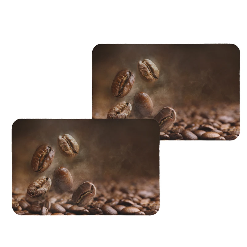 زیربشقابی طرح قهوه کد 5004 مجموعه 2عددی