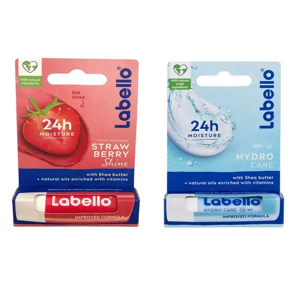 بالم لب لابلو مدل straw کد 66 به همراه بالم لب لابلو مدل hydro کد 56