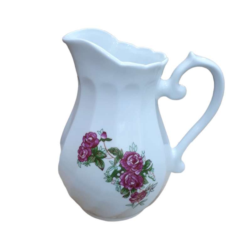 پارچ چینی مدل گل سرخی پارچ چینی مدل گل سرخی