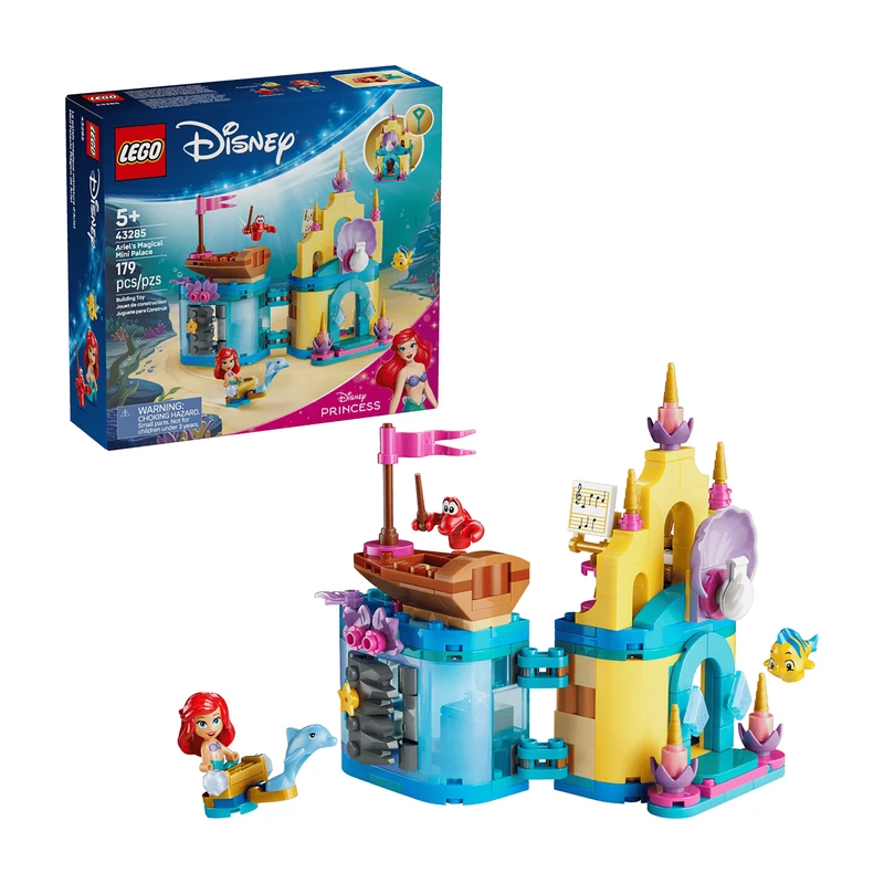 لگو 179 تکه سری Disney مدل Ariel's Magical Mini Palace کد 43285