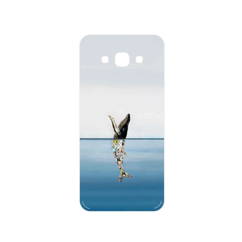 برچسب پوششی ماهوت مدل Collage of Sea Trash مناسب برای گوشی موبایل سامسونگ Galaxy A8