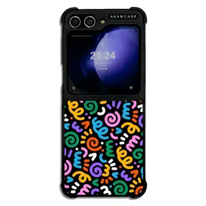AKAM AMC-WSGZFLIP5-DOODLE13 Cover For Samsung Galaxy Z Flip 5