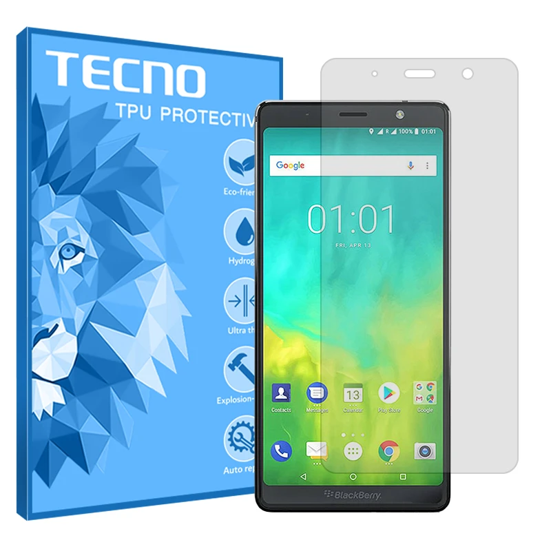محافظ صفحه نمایش شفاف تکنو مدل Resistant مناسب برای گوشی موبایل بلک بری Evolve