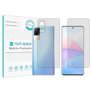 Rockspace transparent screen protector HyGEL model suitable for Xiaomi Civi 1S mobile phone with back protector