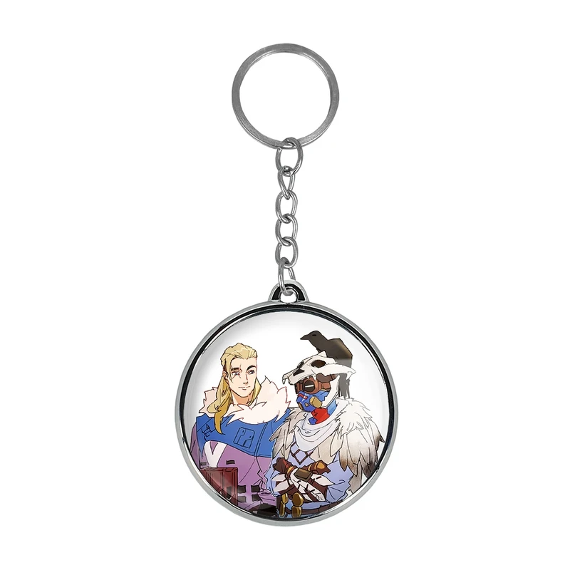 جاکلیدی خندالو طرح بازی ولورانت (Valorant) مدل دوطرفه کد 3307433063