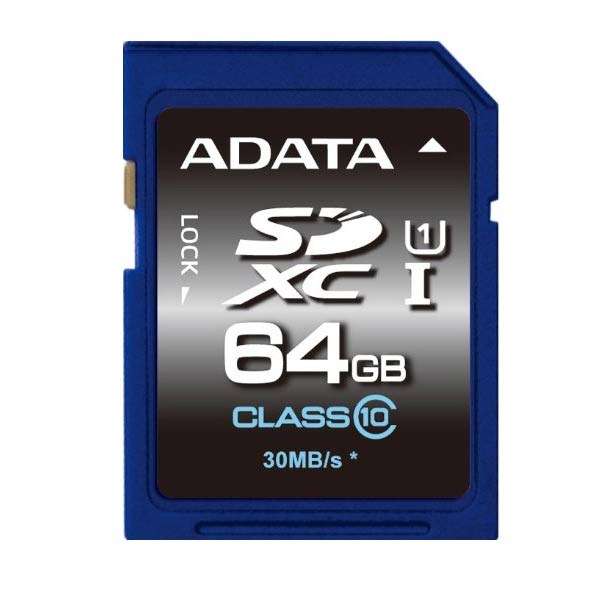 کارت حافظه ای دیتا SDXC کلاس 10 - UHS-I با ظرفیت 64 گیگابایت کارت حافظه ای دیتا SDXC کلاس 10 - UHS-I با ظرفیت 64 گیگابایت