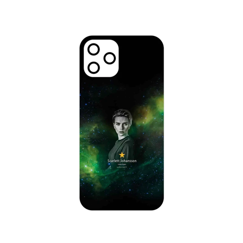 برچسب پوششی ماهوت مدل Scarlett Johansson مناسب برای گوشی موبایل اپل iPhone 12 Pro