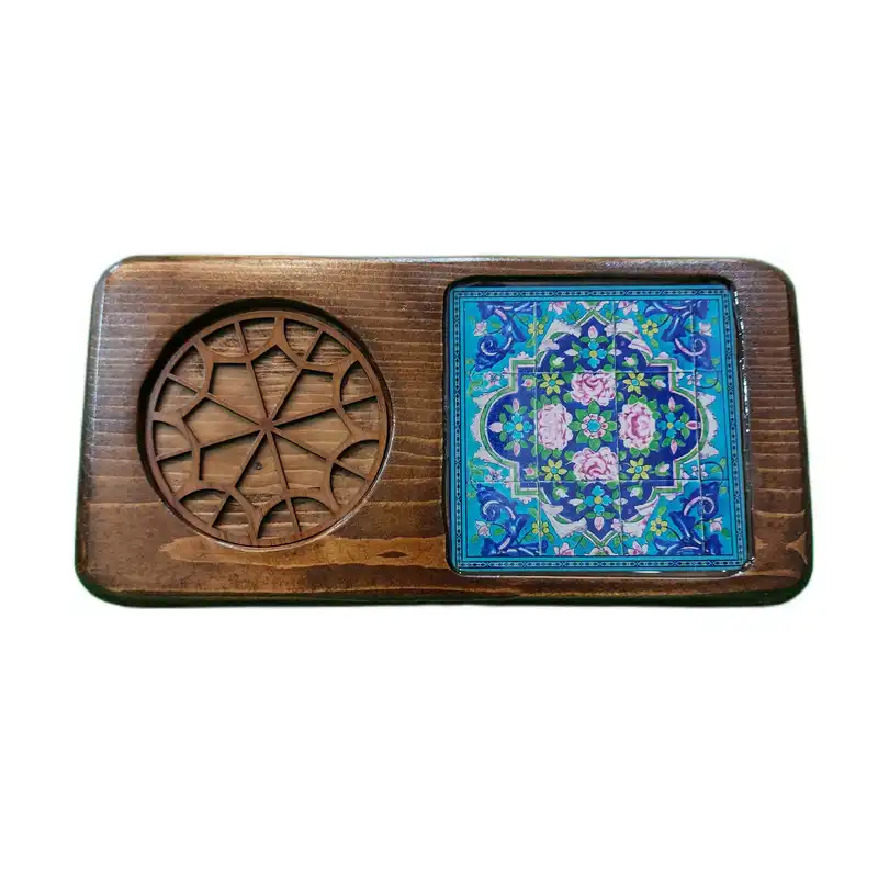 زیر لیوانی چوبی مدل 101