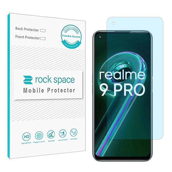 محافظ صفحه نمایش آنتی بلو راک اسپیس مدل HyBLU مناسب برای گوشی موبایل ریلمی 9 Pro