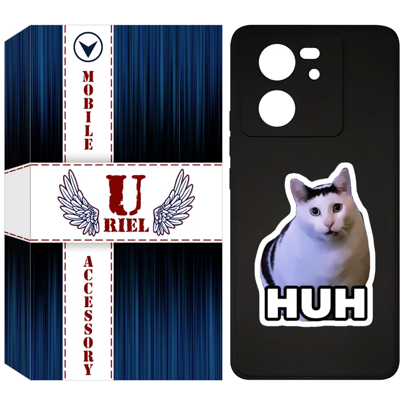 کاور یوریل مدل KSH کد 85 طرح HUH مناسب برای گوشی موبایل شیائومی 13T / 13T Pro / Redmi K60 Ultra
