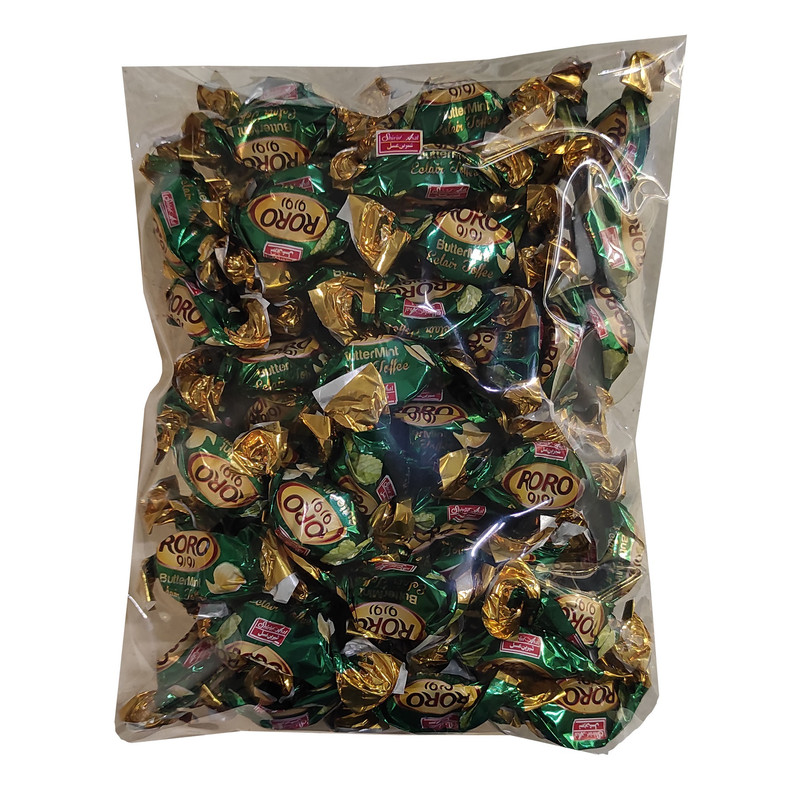 تافی کره ای با مغزی نعنا رورو شیرین عسل - 500 گرم