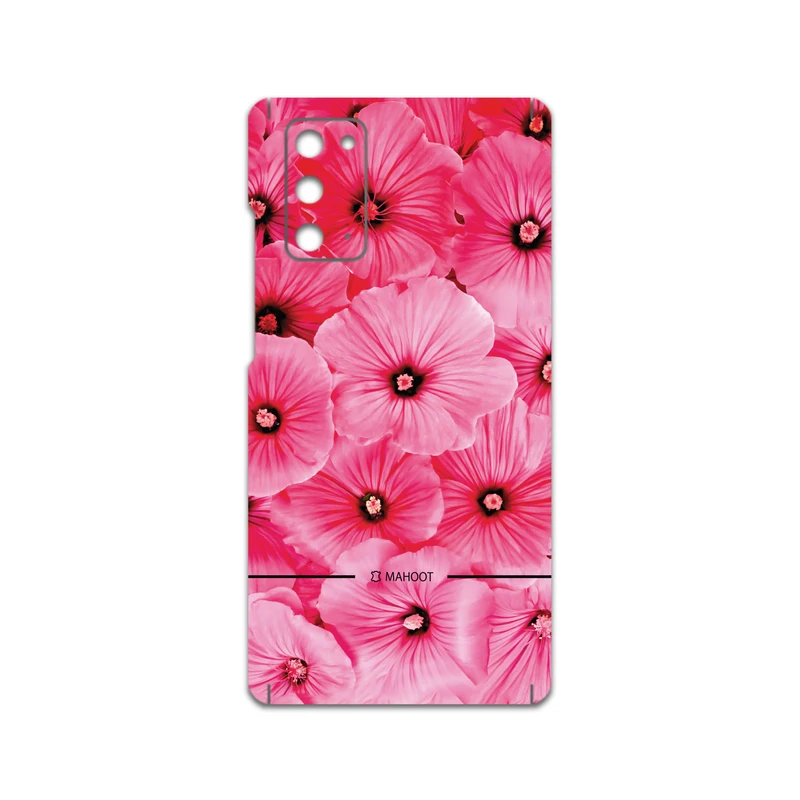 برچسب پوششی ماهوت مدل Pink-Flower مناسب برای گوشی موبایل سامسونگ Galaxy Note20