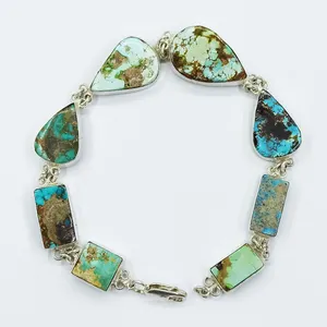 دستبند نقره زنانه سلین کالا مدل فیروزه کد ce-As9