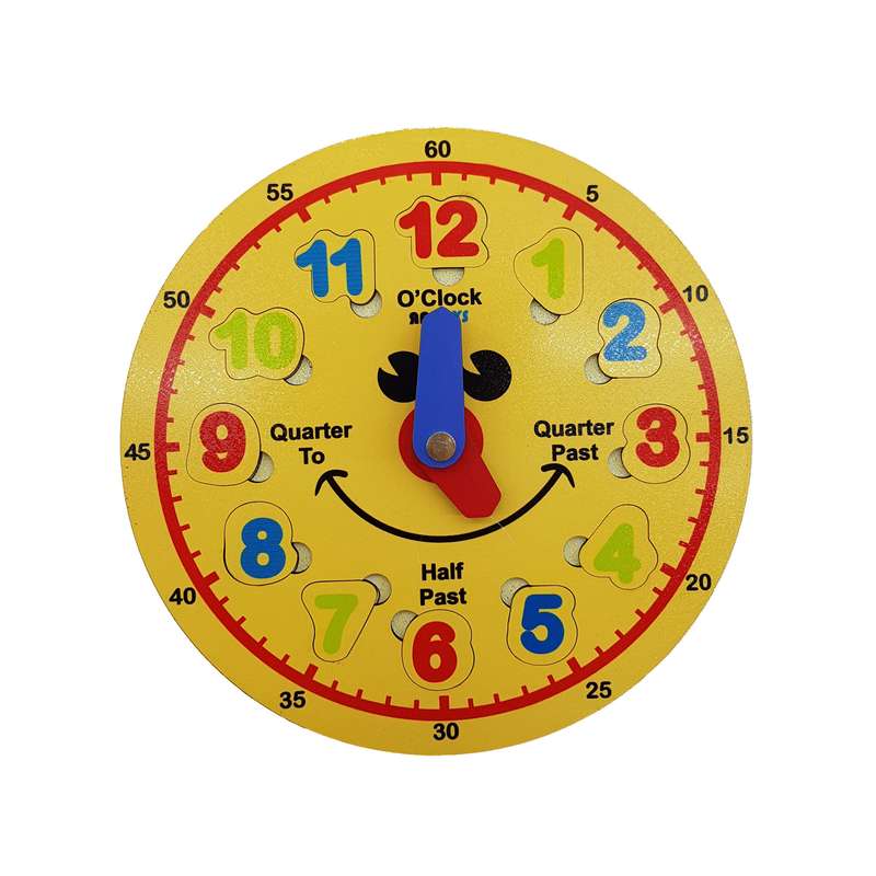 بازی آموزشی ساعت مدل پازلی RPtoys clock