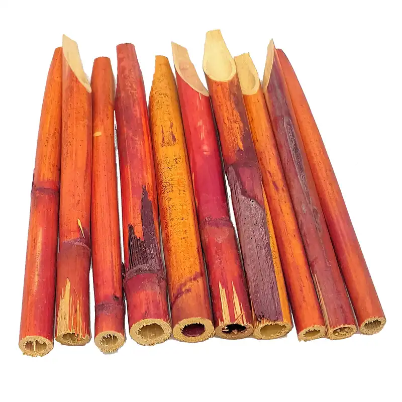 قلم خوشنویسی مدل قلم نی خطاطی بسته 10 عددی