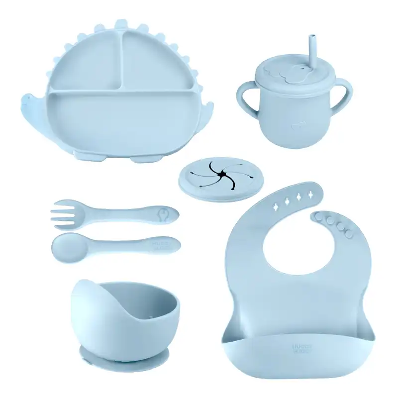 ظرف غذا 8 تکه کودک هاگی باگی مدل دینو