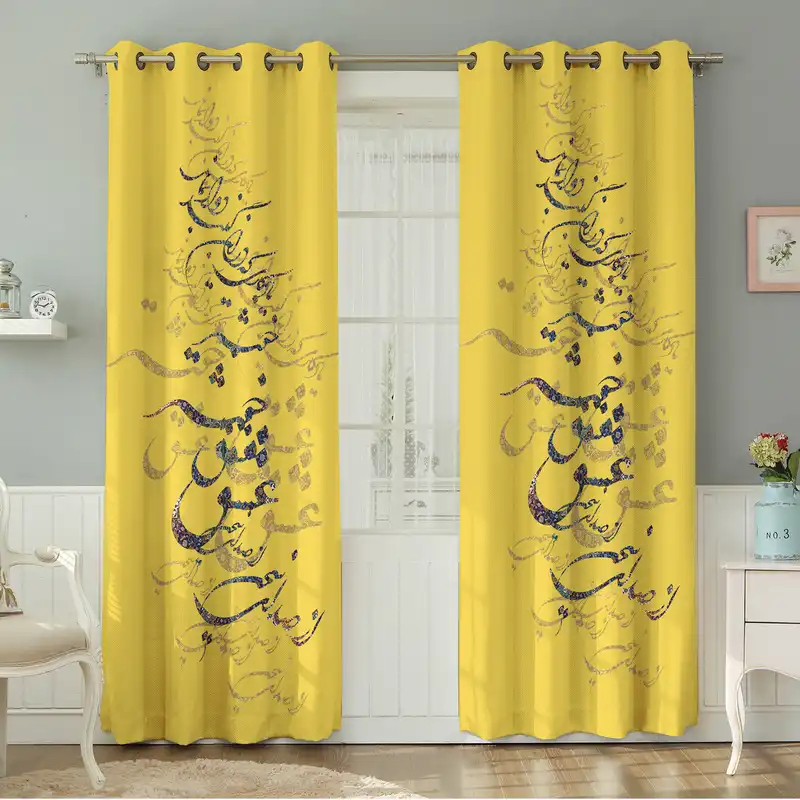 پرده نیروانا طرح مدرن مدل مخمل کد 8108سایز 140×280 سانتی متر