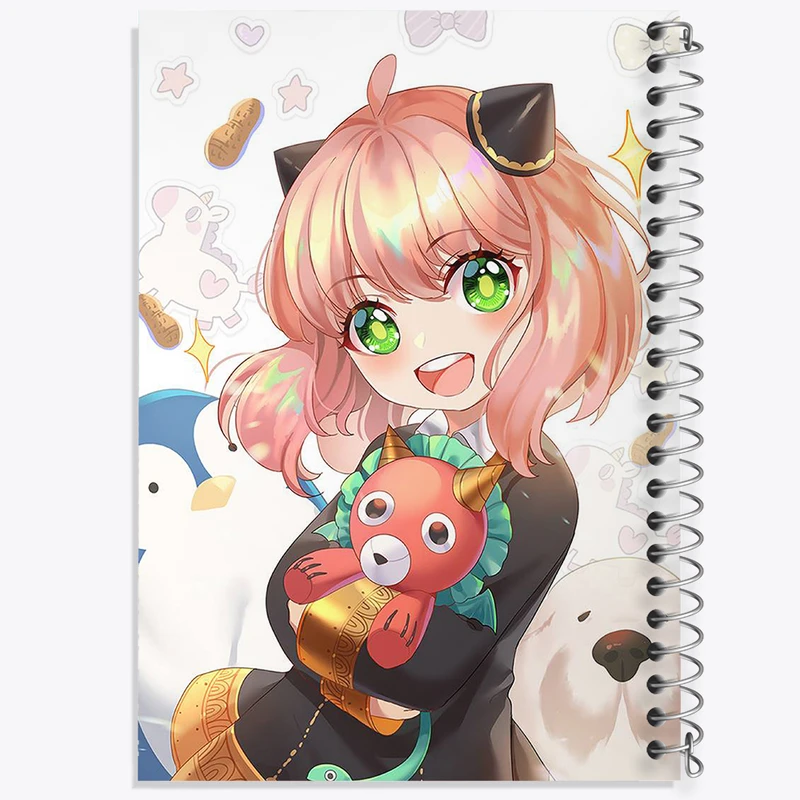 دفتر نقاشی 50 برگ خندالو طرح آنیا انیمه اسپای ایکس کد N4270