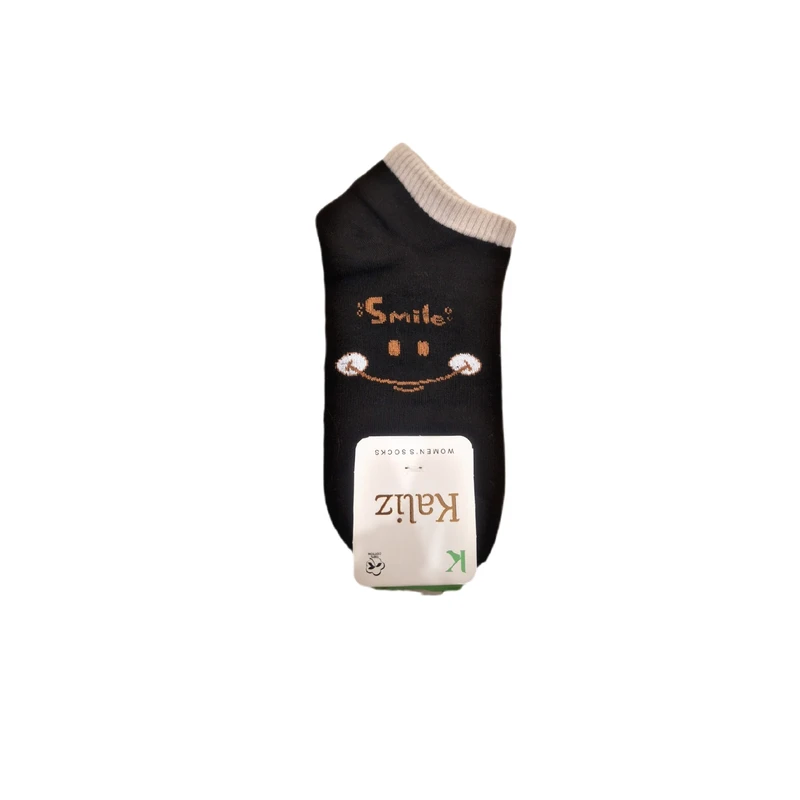 جوراب ساق کوتاه زنانه مدل لبخند